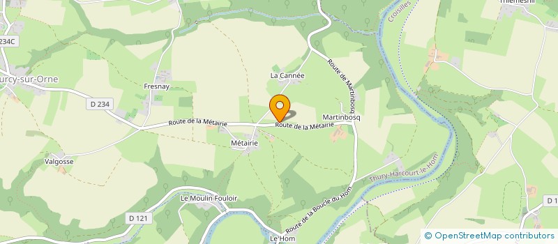 localisation de l'entreprise MONSIEUR WILLY SOLAK  THURY-HARCOURT-LE-HOM