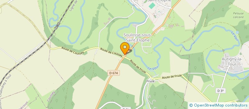 localisation de l'entreprise MONSIEUR WILLY STHELY  SOULOSSE-SOUS-SAINT-ELOPHE