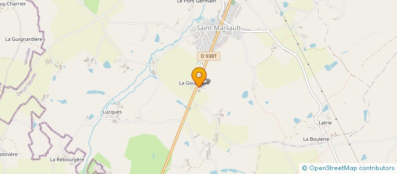 localisation de l'entreprise MONSIEUR WILLY TEXIER  LA FORET-SUR-SEVRE