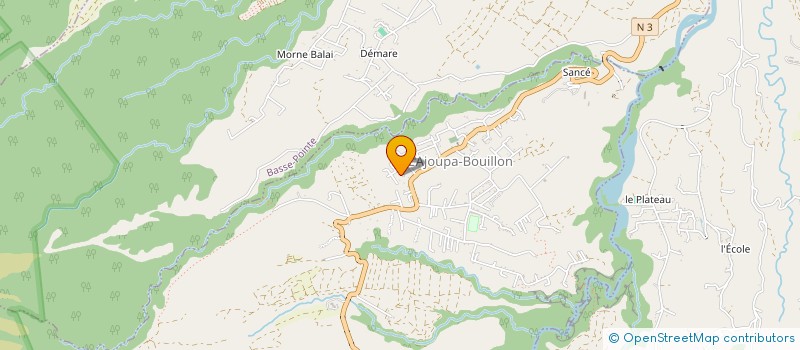 localisation de l'entreprise MONSIEUR WILLY TROBRILLANT à L'AJOUPA-BOUILLON