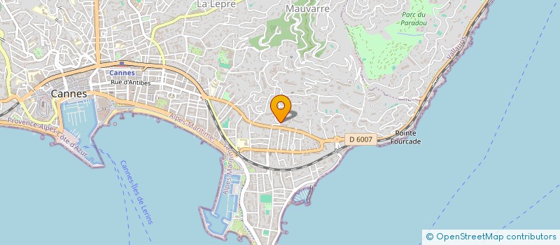 localisation de l'entreprise MONSIEUR WILLY WOJTINEK à CANNES