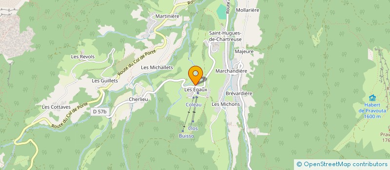 localisation de l'entreprise MONSIEUR WILLY ZORN  SAINT-PIERRE-DE-CHARTREUSE