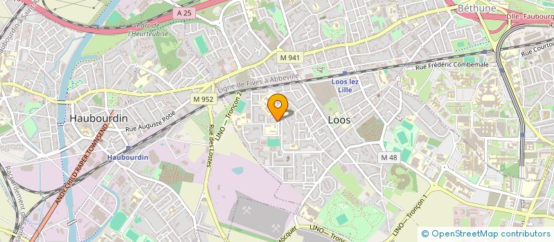 localisation de l'entreprise MONSIEUR WILLYAM AMOUSSOU à LILLE
