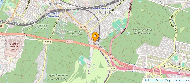 localisation de l'entreprise MONSIEUR WILLYAM RAMASSAMY--RICHARD  VERSAILLES