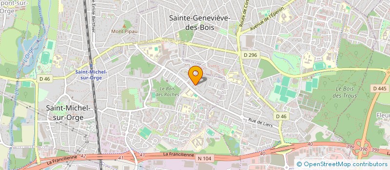 localisation de l'entreprise MONSIEUR WILLYON SYTADIN  SAINT-MICHEL-SUR-ORGE