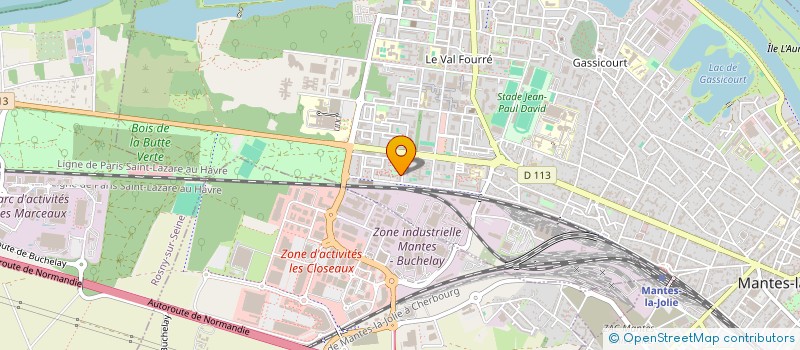 localisation de l'entreprise MONSIEUR WILLYS LOUIS  MANTES-LA-JOLIE