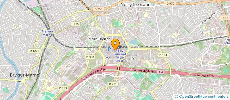 localisation de l'entreprise MONSIEUR WILMAR ALONSO JARAMILLO HURTADO  NOISY-LE-GRAND