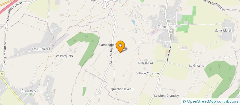 localisation de l'entreprise MONSIEUR WILMER ACEVEDO RIOS  GENNEVILLE