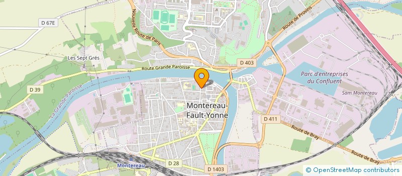 localisation de l'entreprise MONSIEUR WILMER JESUS ROSAS CANIZALEZ  MONTEREAU-FAULT-YONNE