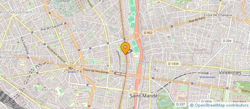 localisation de l'entreprise MONSIEUR WILNER BARDETTE  PARIS