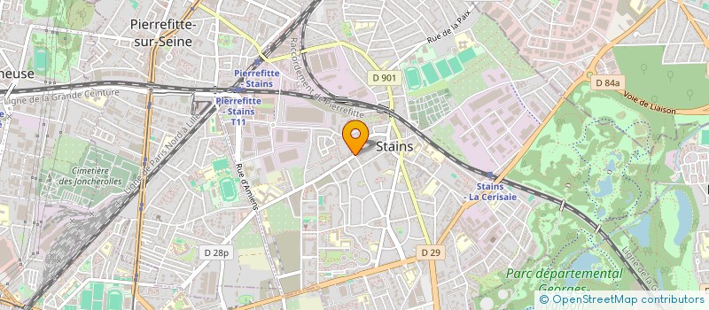 localisation de l'entreprise MONSIEUR WILNER CAYO à STAINS