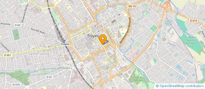 localisation de l'entreprise MONSIEUR WILNER JEAN MARIE  TROYES