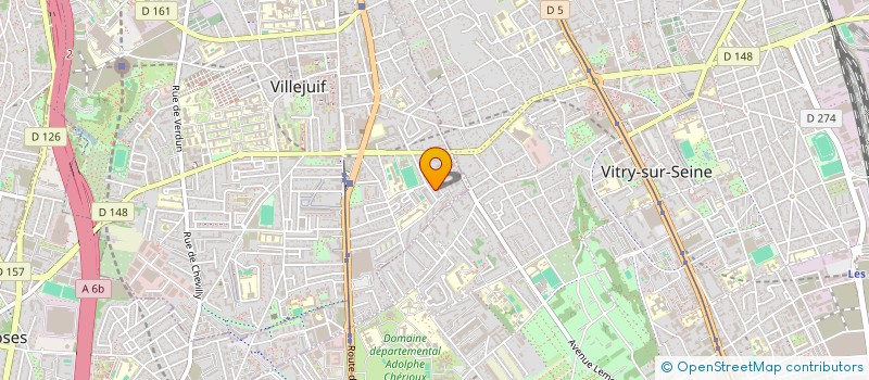 localisation de l'entreprise MONSIEUR WILNER MATHURIN à VILLEJUIF