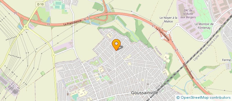 localisation de l'entreprise MONSIEUR WILNIC MAIGNAN  BONDY