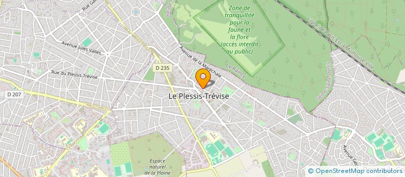 localisation de l'entreprise MONSIEUR WILPHAR MAYAMBA  LE PLESSIS-TREVISE