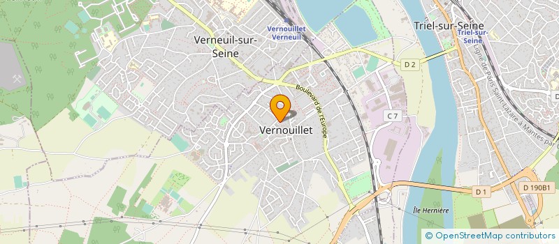 localisation de l'entreprise MONSIEUR WILSER PEREZ SOLIS à VERNOUILLET