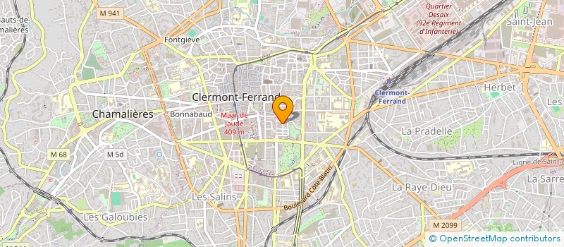 localisation de l'entreprise MONSIEUR WILSKYN ELIEZER LOPEZ PEREZ  CLERMONT-FERRAND