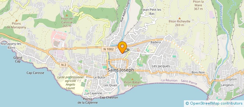 localisation de l'entreprise MONSIEUR WILSON ARHIMAN à SAINT-JOSEPH