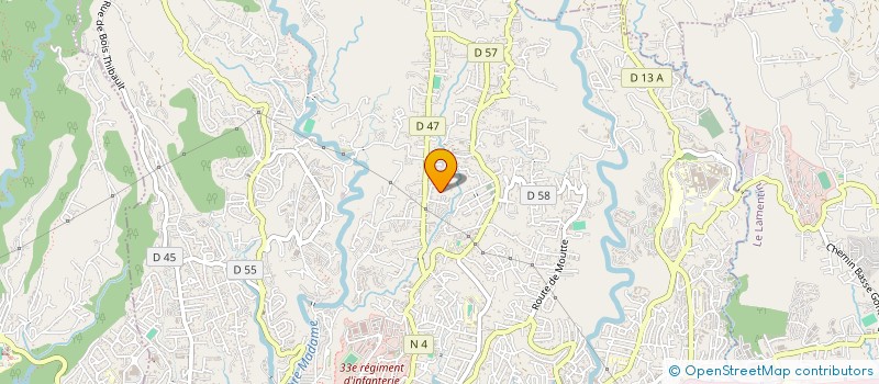 localisation de l'entreprise MONSIEUR WILSON BERTRAC  FORT-DE-FRANCE