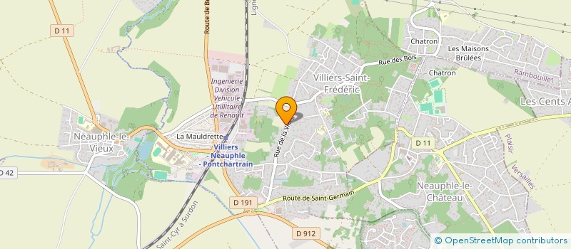 localisation de l'entreprise MONSIEUR WILSON BOUSIGNE à VILLIERS-SAINT-FREDERIC