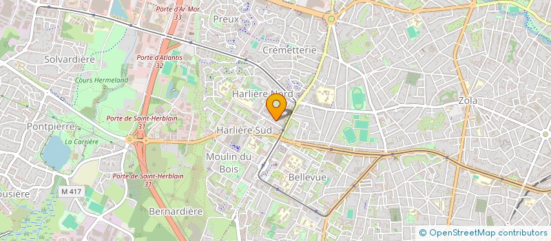 localisation de l'entreprise MONSIEUR WILSON COMBA LIMA  SAINT-HERBLAIN