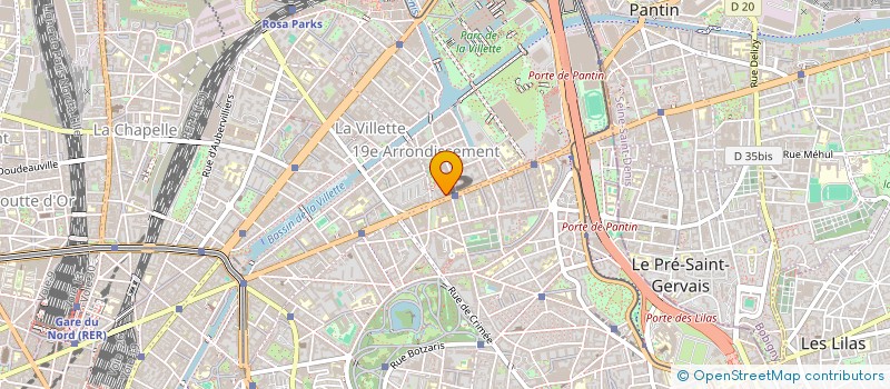 localisation de l'entreprise MONSIEUR WILSON DE MOURA  PARIS