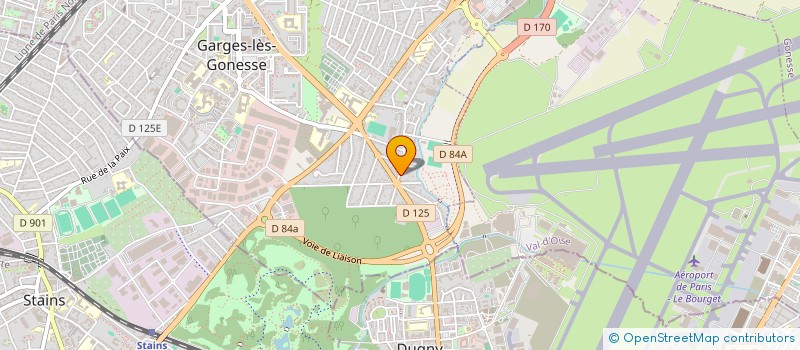 localisation de l'entreprise MONSIEUR WILSON GAYE  GARGES-LES-GONESSE