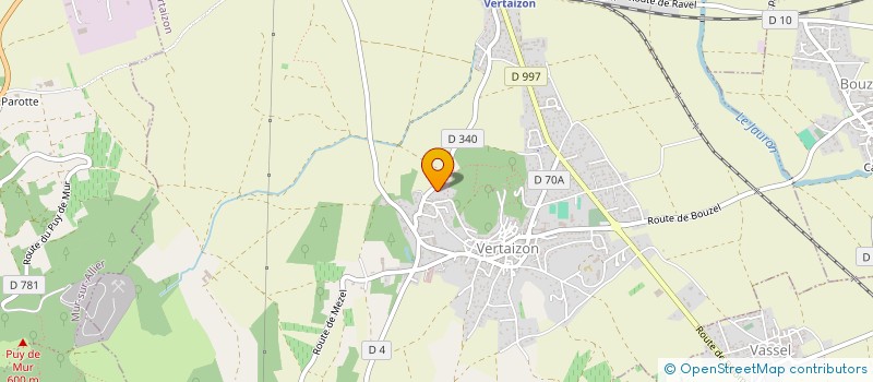 localisation de l'entreprise MONSIEUR WILSON GUILLEMIN  VERTAIZON