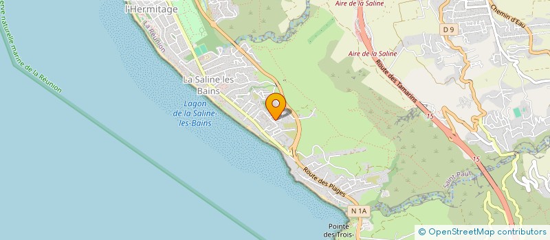 localisation de l'entreprise MONSIEUR WILSON IVAVA  SAINT-PAUL