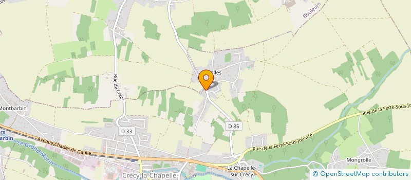 localisation de l'entreprise MONSIEUR WILSON LECOQ  CRECY-LA-CHAPELLE