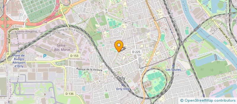 localisation de l'entreprise MONSIEUR WILSON OLIVEIRA DE ALMEIDA  ORLY