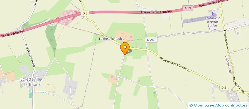 localisation de l'entreprise MONSIEUR WILSON SAGE à VALLIQUERVILLE