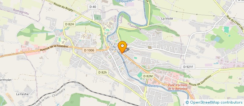 localisation de l'entreprise MONSIEUR WILSON TAPIA MERUBIA  LE PONT-DE-BEAUVOISIN