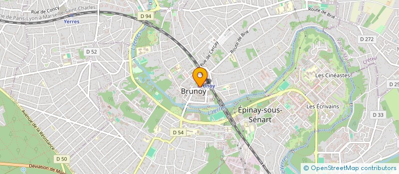 localisation de l'entreprise MONSIEUR WILTON MUNEZ MONTEIRO à BRUNOY