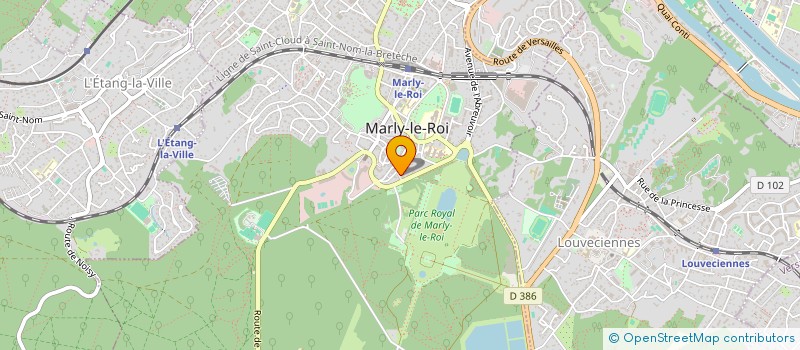 localisation de l'entreprise MONSIEUR WILTON NAGASE  MARLY-LE-ROI