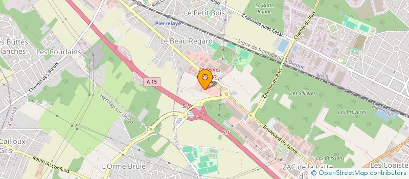 localisation de l'entreprise MONSIEUR WILTOR GILLES  HERBLAY-SUR-SEINE