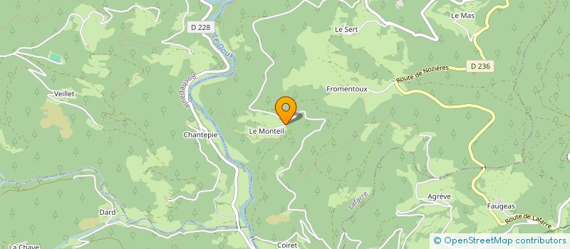 localisation de l'entreprise MONSIEUR WIM OLIEMAN  LAFARRE