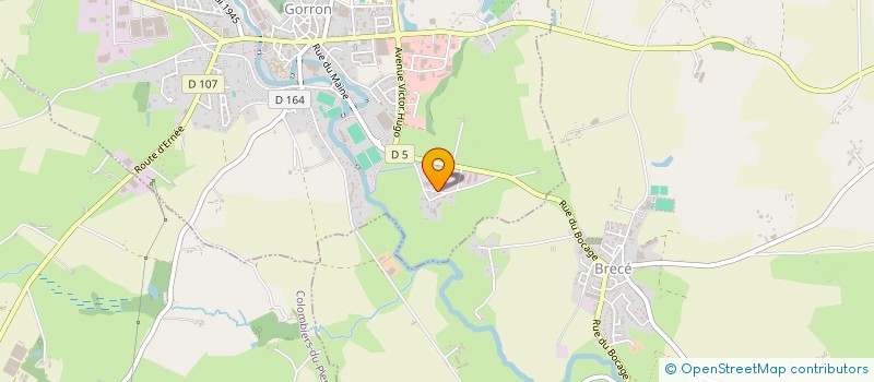 localisation de l'entreprise MONSIEUR WIM PHILIPS  GORRON