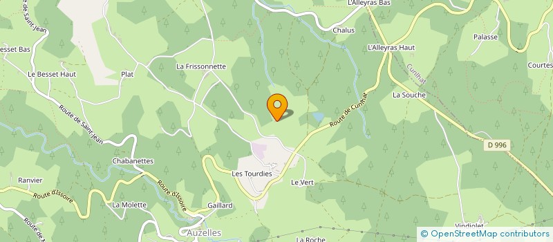 localisation de l'entreprise MONSIEUR WIM VAN DE RIDDER  AUZELLES