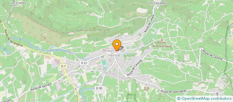 localisation de l'entreprise MONSIEUR WIM VAN DEN NESTE  BEAUMES-DE-VENISE