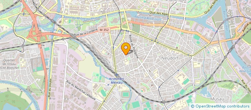 localisation de l'entreprise MONSIEUR WIMA FARZAN à STRASBOURG