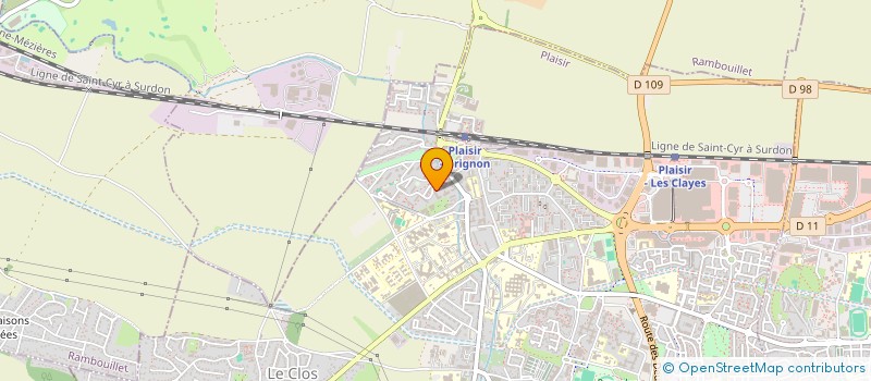 localisation de l'entreprise MONSIEUR WINDY MOUCHE  PLAISIR