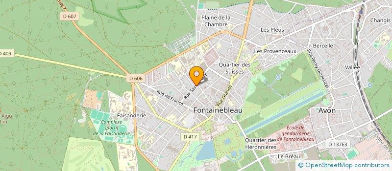 localisation de l'entreprise MONSIEUR WINE  FONTAINEBLEAU