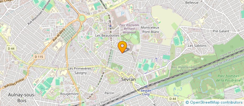 localisation de l'entreprise MONSIEUR WINESS KHEDJAM à SEVRAN