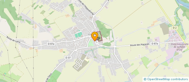 localisation de l'entreprise MONSIEUR WINFRIED MARTINEZ  MERVILLE