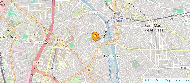 localisation de l'entreprise MONSIEUR WINFRIED ROLLMANH  CRETEIL