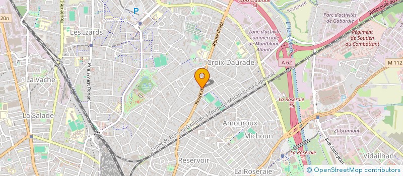 localisation de l'entreprise MONSIEUR WIRA SARABAN à TOULOUSE