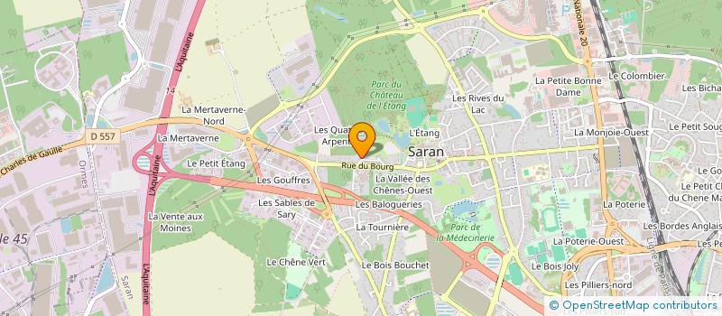 localisation de l'entreprise MONSIEUR WISAM JEDD à SARAN