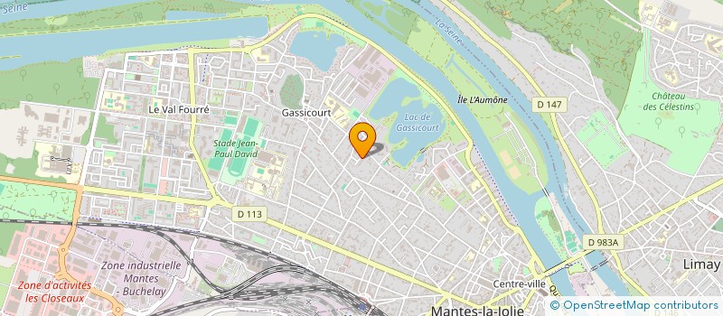 localisation de l'entreprise MONSIEUR WISDOM OMALOR  MANTES-LA-JOLIE