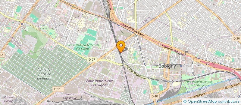 localisation de l'entreprise MONSIEUR WISEM BEN MHENNI  BOBIGNY